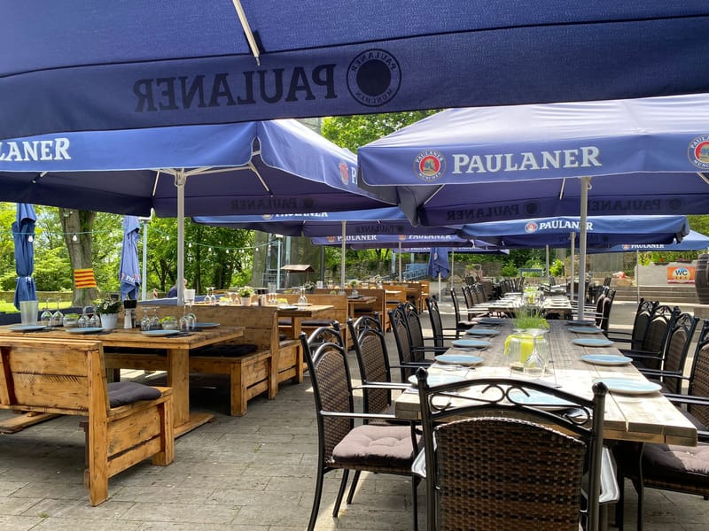 Biergarten, Burg Vlotho