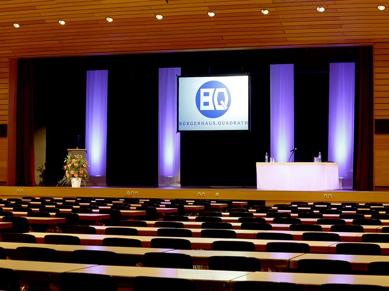 Großer Saal, Bürgerhaus Quadrath