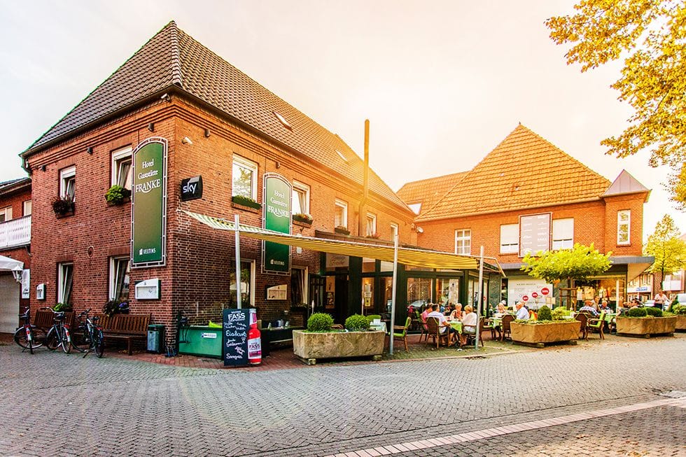 Saal, Gaststätte Franke in Ahaus