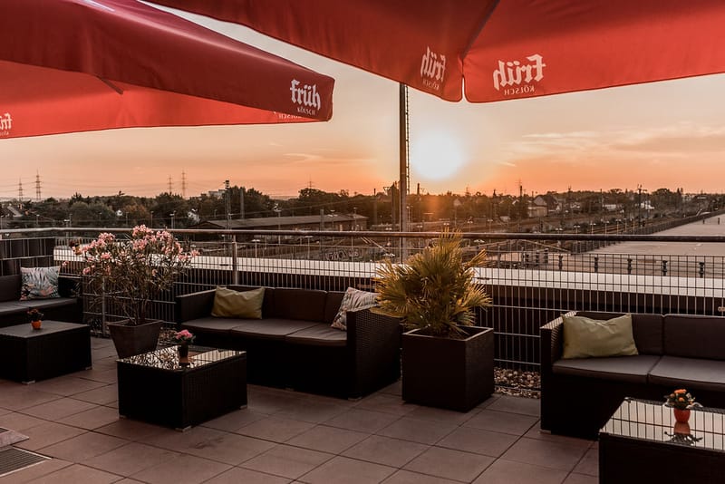 Dachterrasse, Gleis87