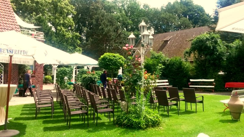 Garten und Biergarten, Haus Allendorf