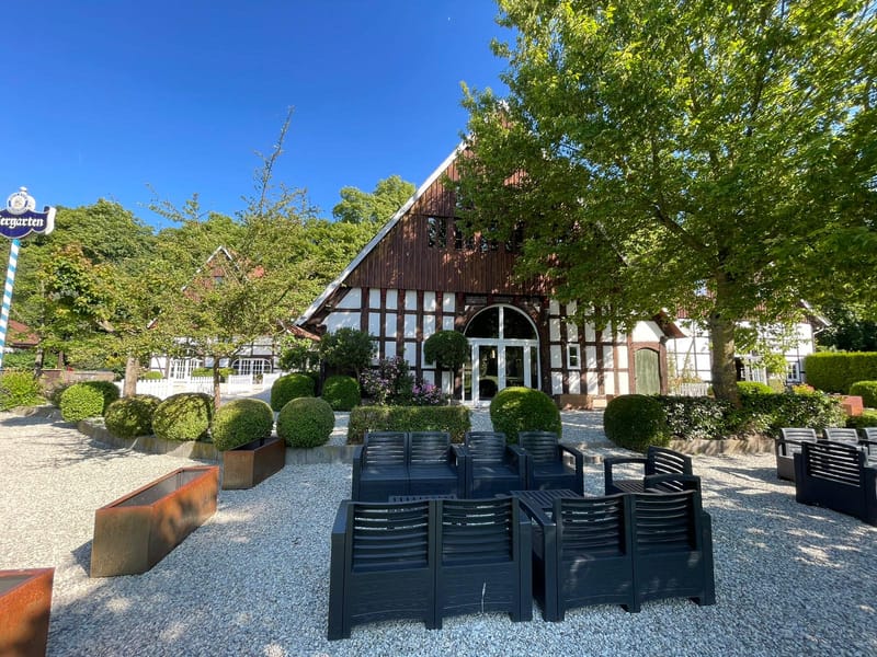 Biergarten und Außenbereich, Der Hülshoff