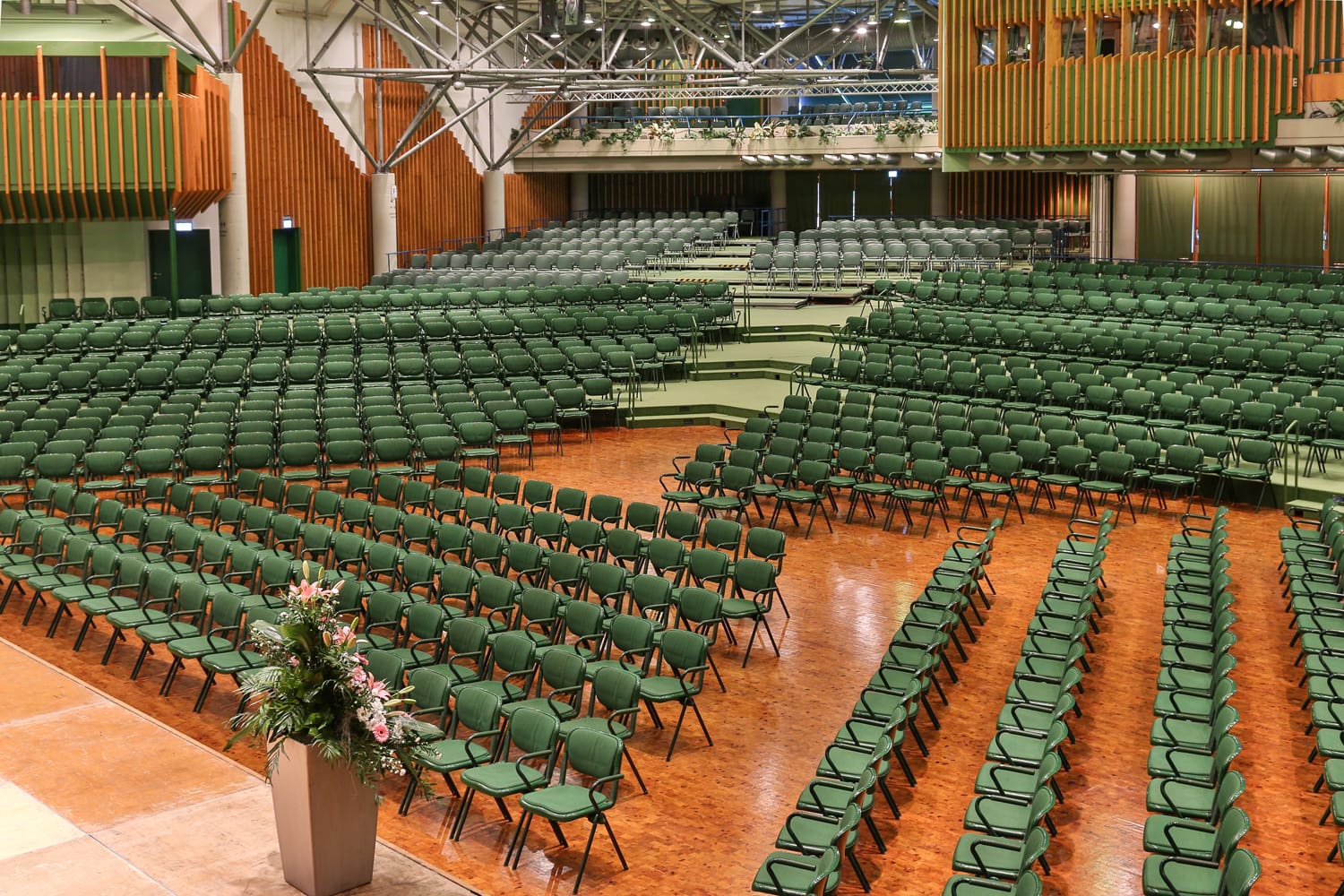Grüner Saal (gesamt), Stadthalle Hagen in Hagen