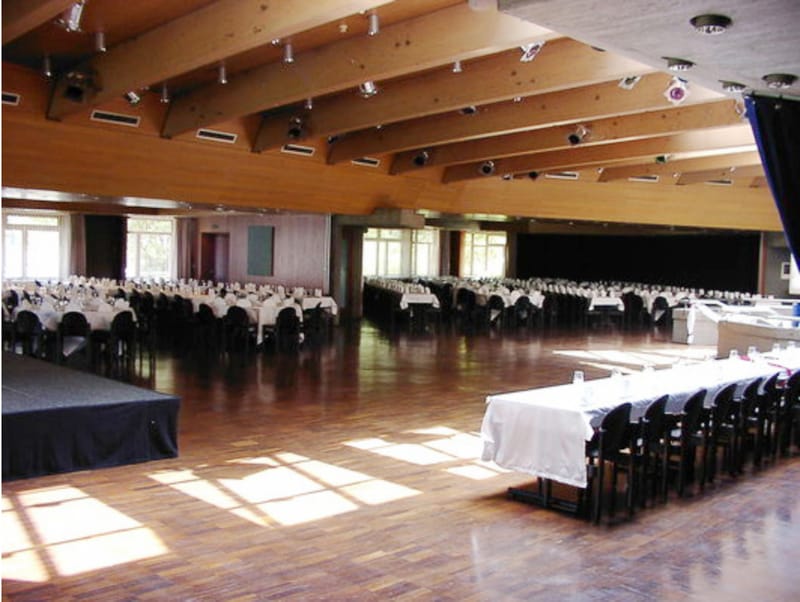 Foyer mit Violettem, Rotem und Grünem Saal, Kulturhaus Lüdenscheid