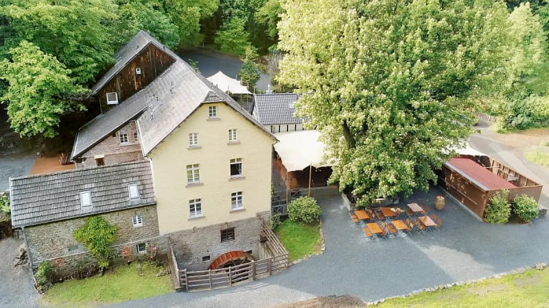 Außenareal, Kupfersiefer Mühle