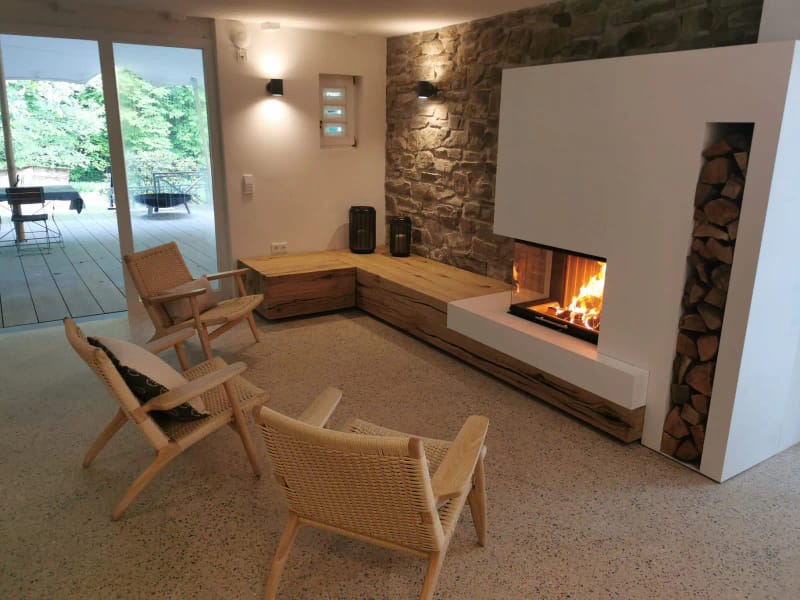 Kaminzimmer, Kupfersiefer Mühle
