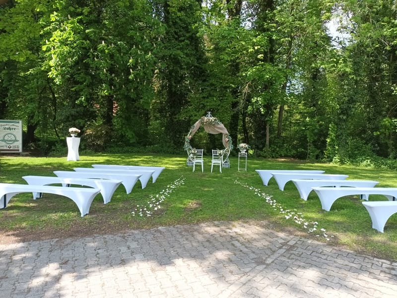 Schloßterrasse, Landgasthaus Lohre