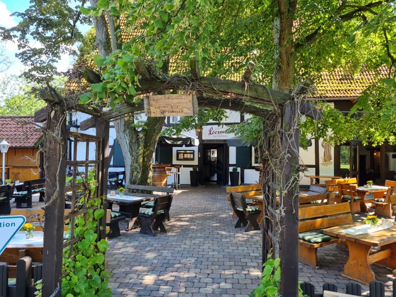 Biergarten, Loesmann auf der Heide