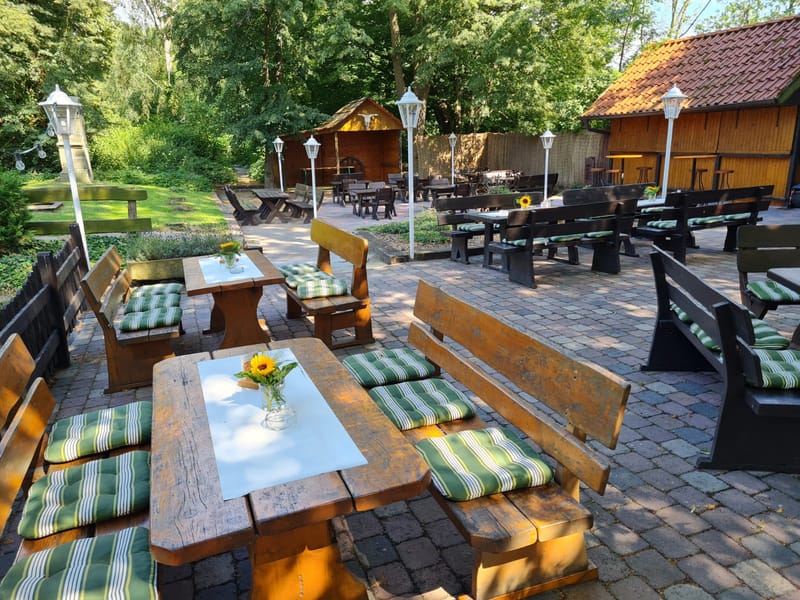 Biergarten, Loesmann auf der Heide