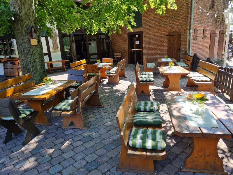 Biergarten, Loesmann auf der Heide