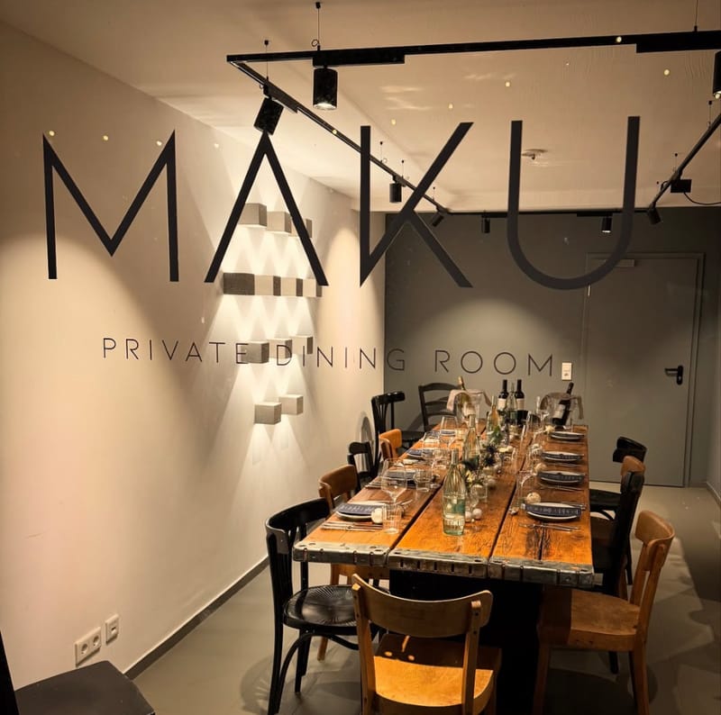 Private Dining Room, MAKU