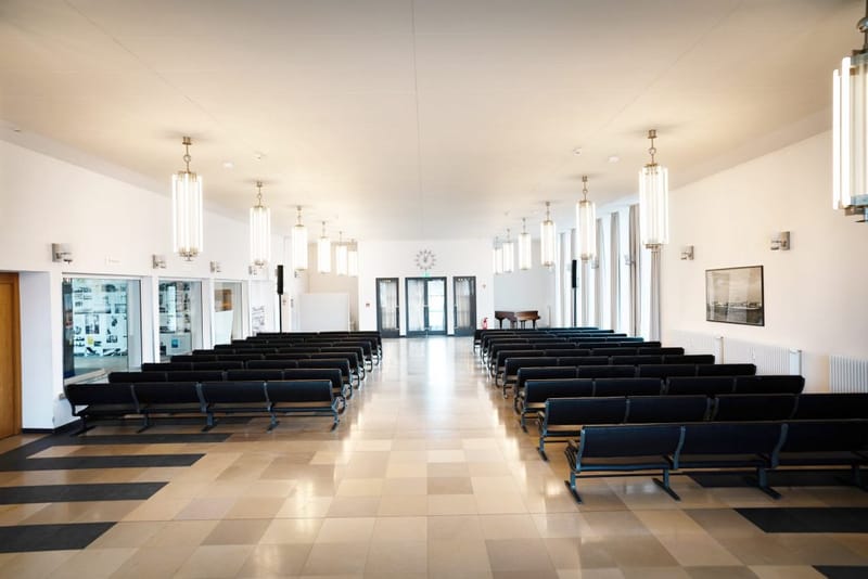 Historische Empfangshalle (mit Außenbereich), MOTORWORLD Köln | Rheinland