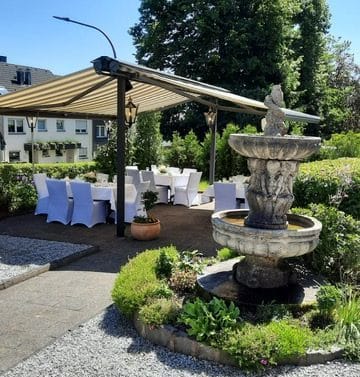 Terrasse, Haus Marianne in Wuppertal