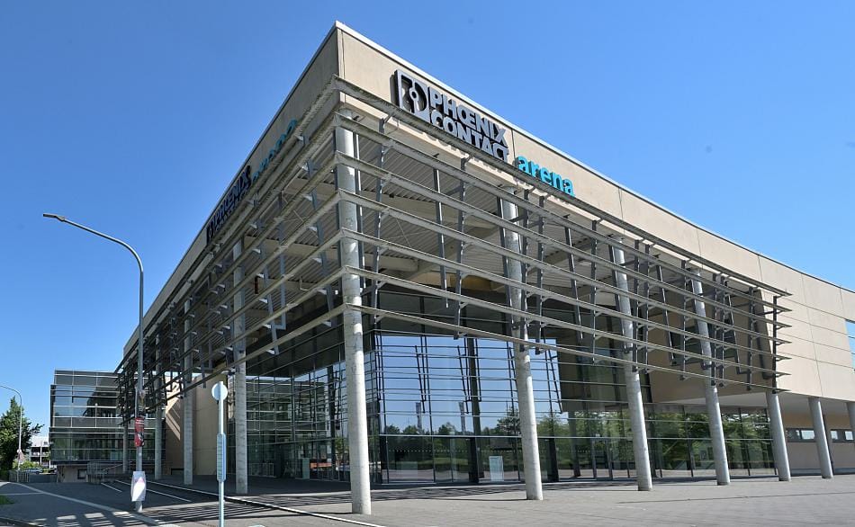Arena gesamt (Innenraum und Tribünen), PHOENIX CONTACT arena in Lemgo