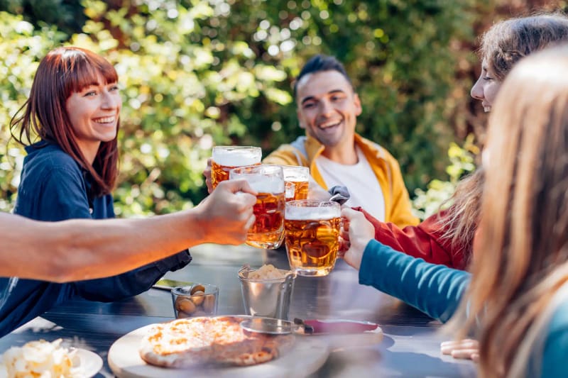 Biergarten, Post's Lottental