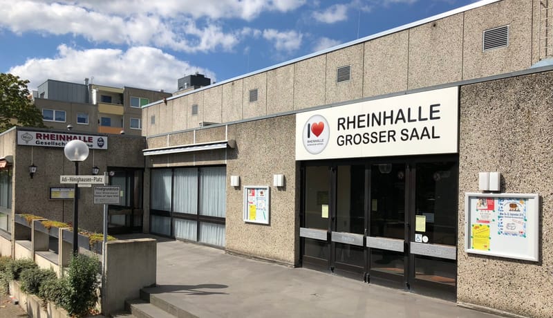 Großer Saal, Rheinhalle