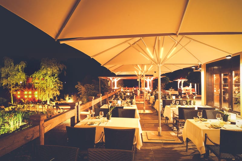 Terrasse, Ryokan Eventlocation (ZOOM Erlebniswelt)