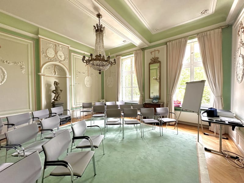 Medaillonzimmer, Schloss Rahe
