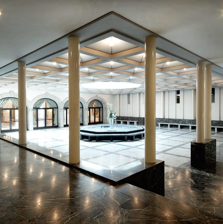 Atrium, Schloss Rahe