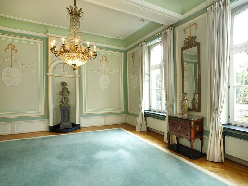 Medaillonzimmer, Schloss Rahe