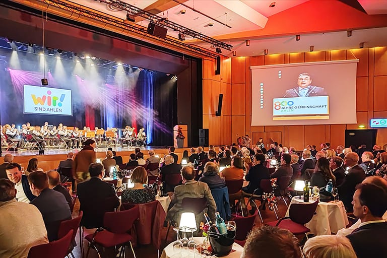 Großer Saal, Stadthalle Ahlen
