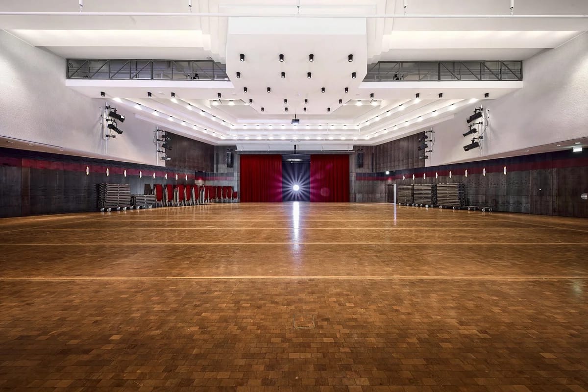 Gesamtsaal, Stadthalle Rheine in Rheine