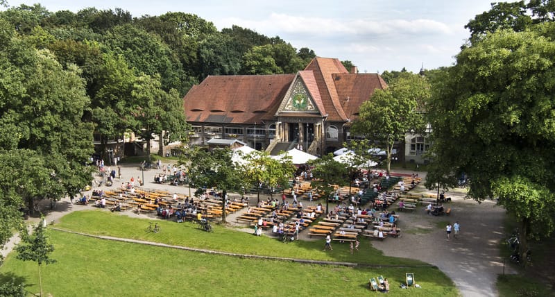 Biergarten, Stadtwaldhaus