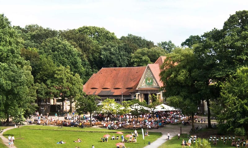 Biergarten, Stadtwaldhaus