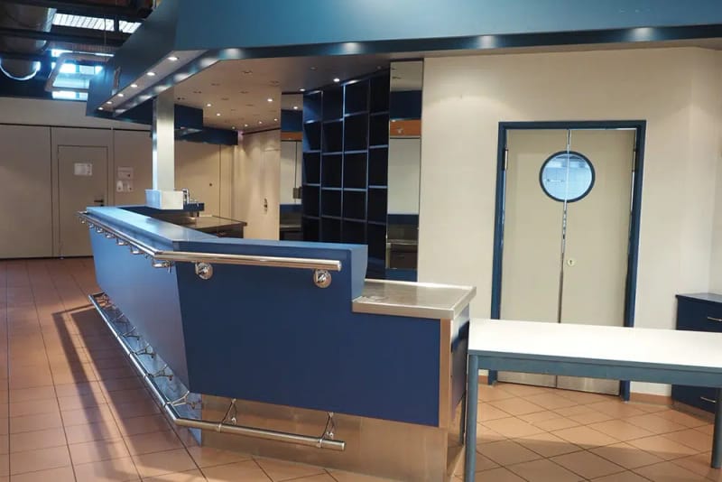 Foyer mit Theke, Seestadthalle Haltern am See