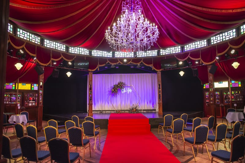 Spiegelzelt, Malentes Theater Palast