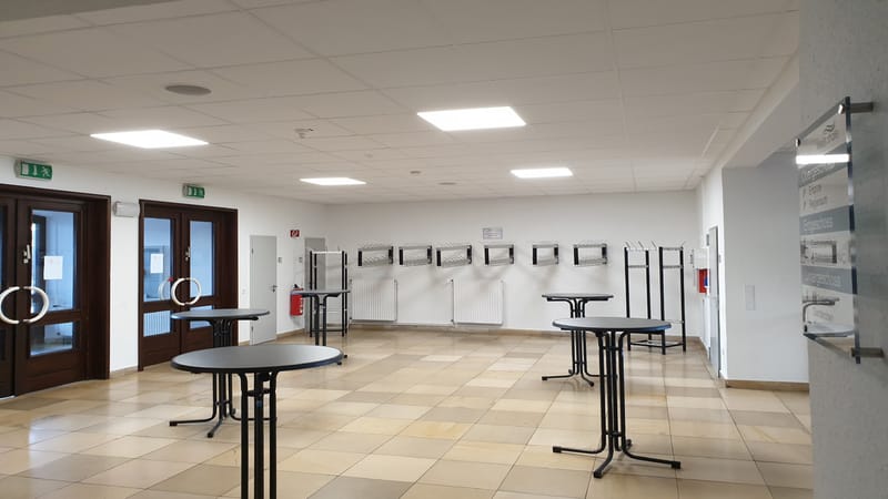 Foyer, Weißtalhalle Siegen