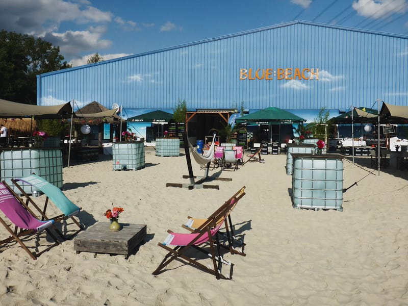 Outdoor-Beachcourts, blue:beach Witten