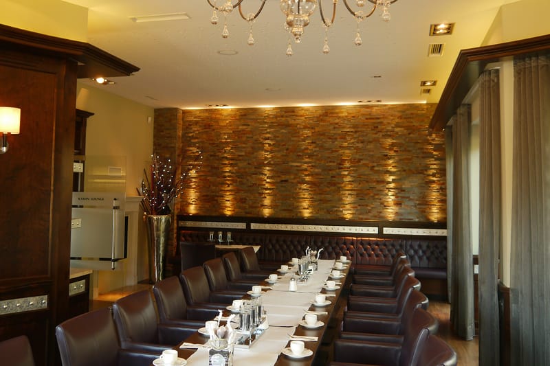 Kamin-Lounge, Borgböhmer's Waldesruh