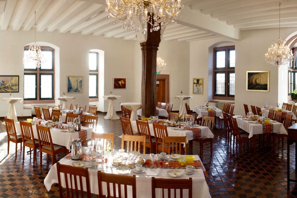 Festsaal mit Vorsaal, Burg Konradsheim in Erftstadt