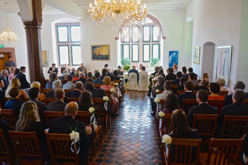 Festsaal mit Vorsaal, Burg Konradsheim