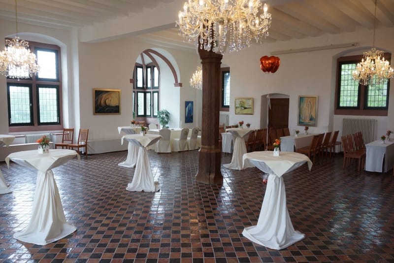 Festsaal mit Vorsaal, Burg Konradsheim