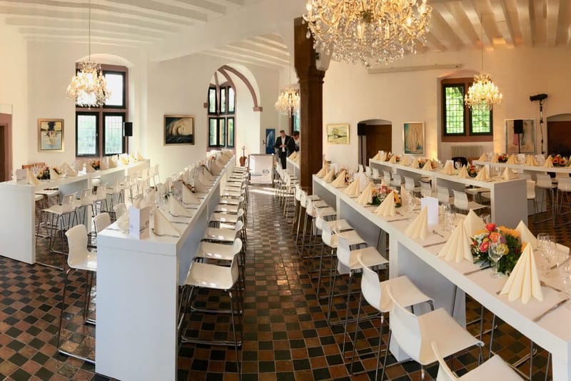 Festsaal mit Vorsaal, Burg Konradsheim