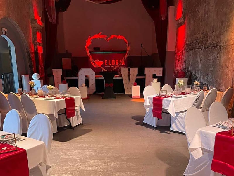 Festsaal inkl. Bar & Lounge, ELORIA Erlebnisfabrik & Eventlocation