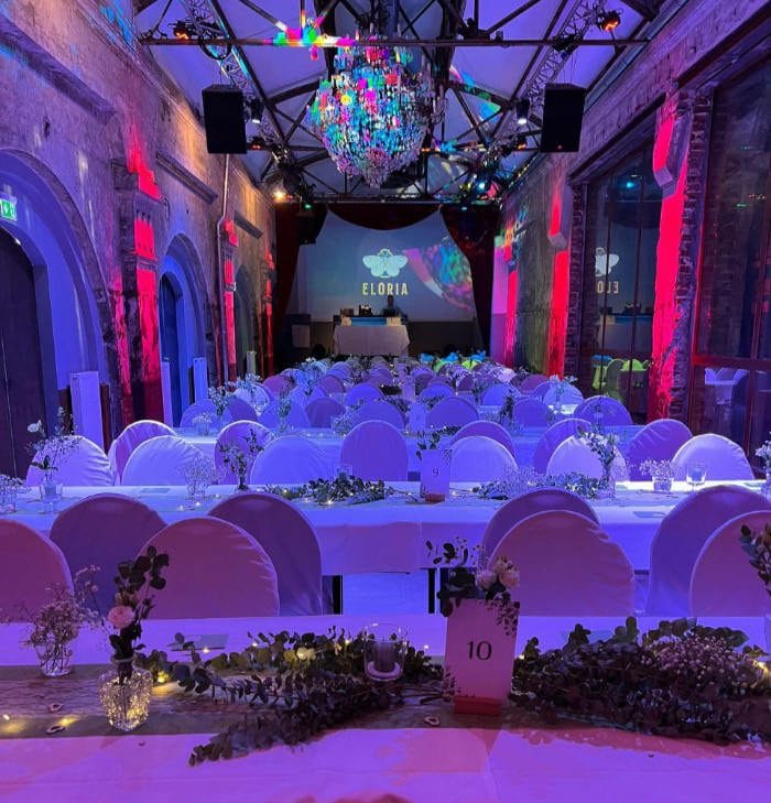 Festsaal inkl. Bar & Lounge, ELORIA Erlebnisfabrik & Eventlocation in Bottrop