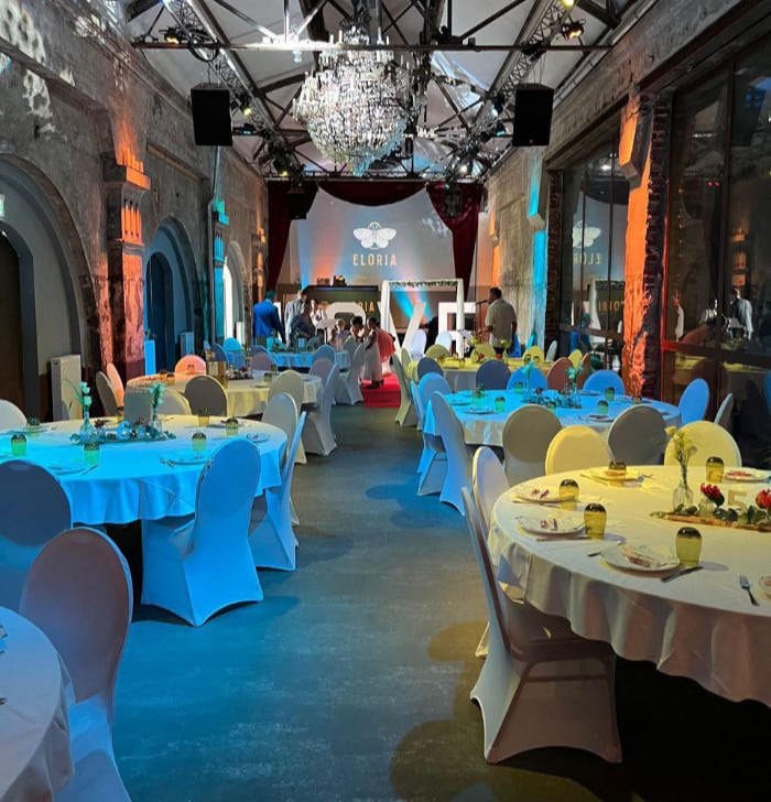 Festsaal inkl. Bar & Lounge, ELORIA Erlebnisfabrik & Eventlocation