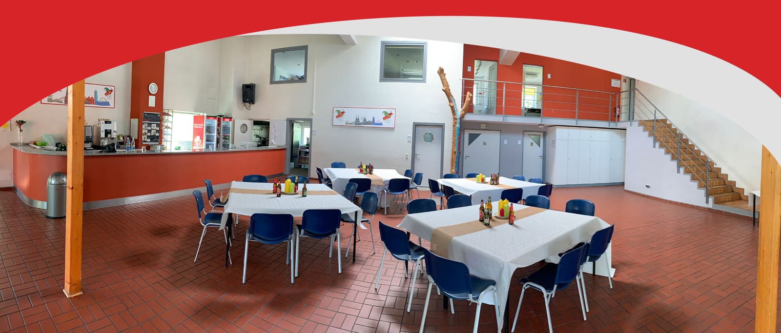 Partyraum (Kantine), eva gGmbH (Kantine Ehrenfeld) in Köln