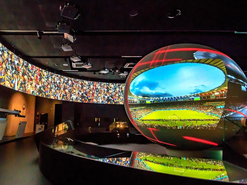 Ausstellungsbereiche, Deutsches Fußballmuseum