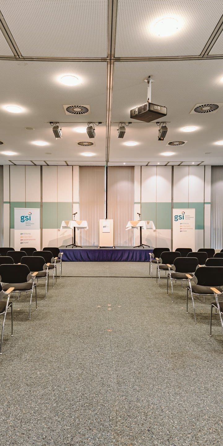Plenarraum, Gustav-Stresemann-Institut (GSI)