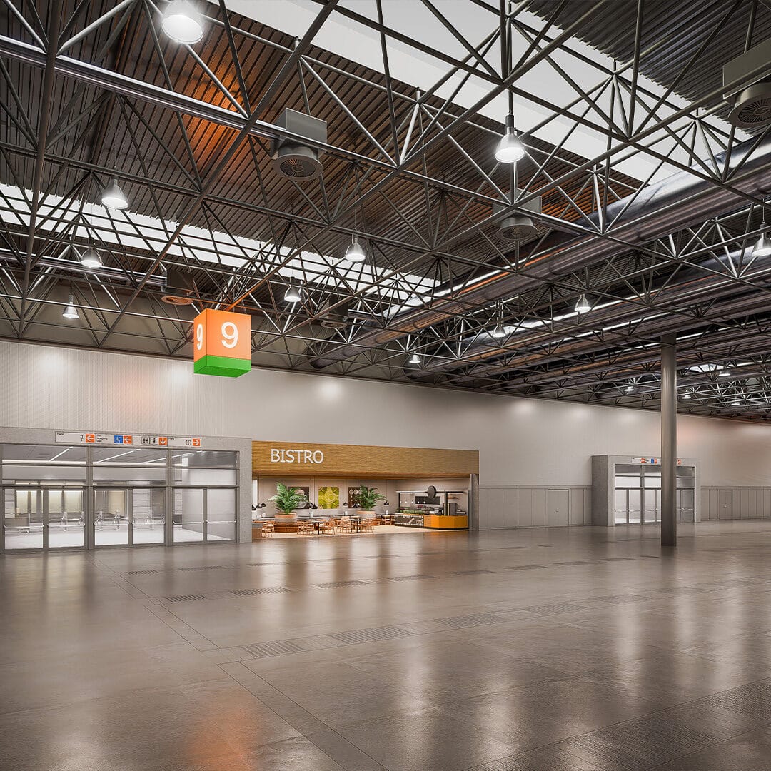 Halle 1 und Halle 3 (zusammen), Messe Düsseldorf in Düsseldorf