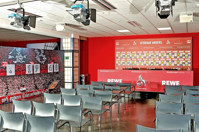 Pressekonferenzraum, RheinEnergieSTADION
