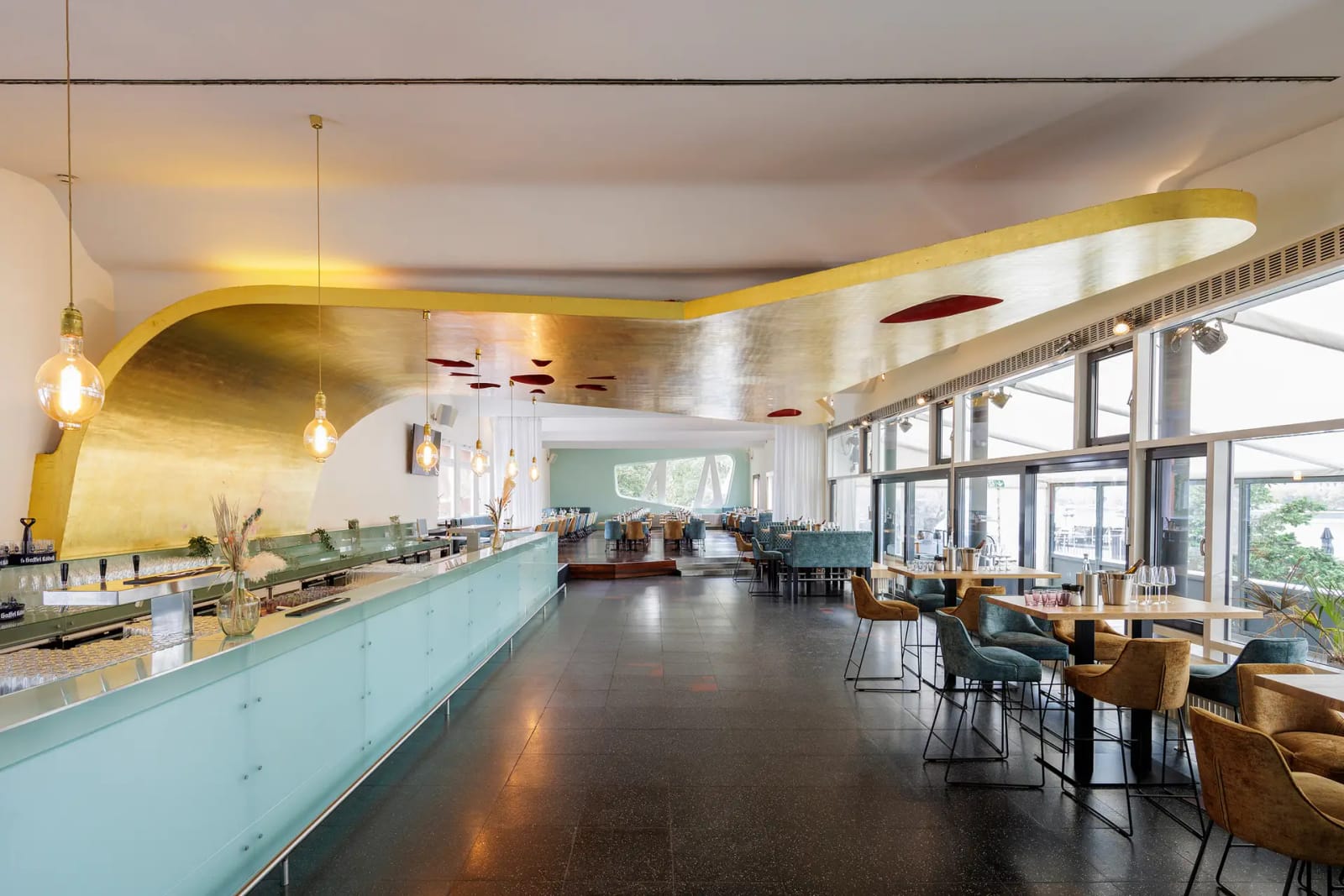 Restaurant, Rheinterrassen Köln in Köln