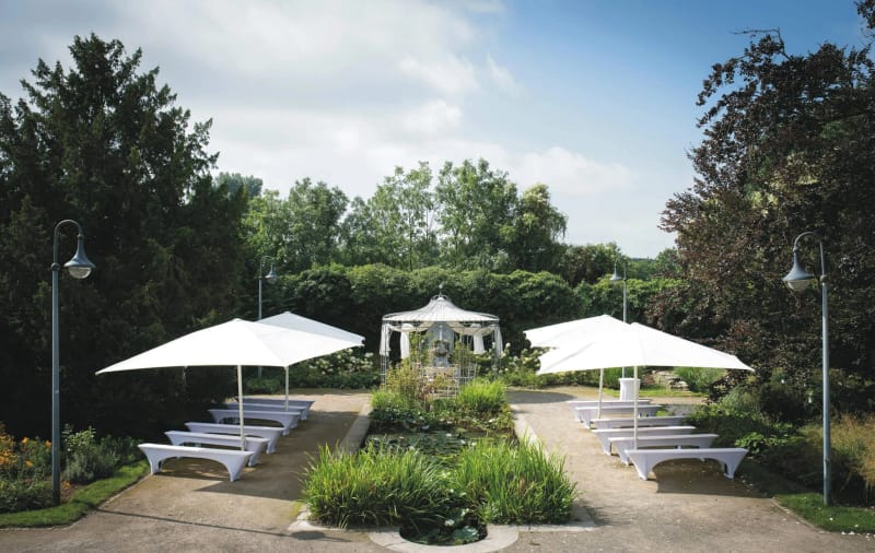 Terrasse, Schloss Styrum