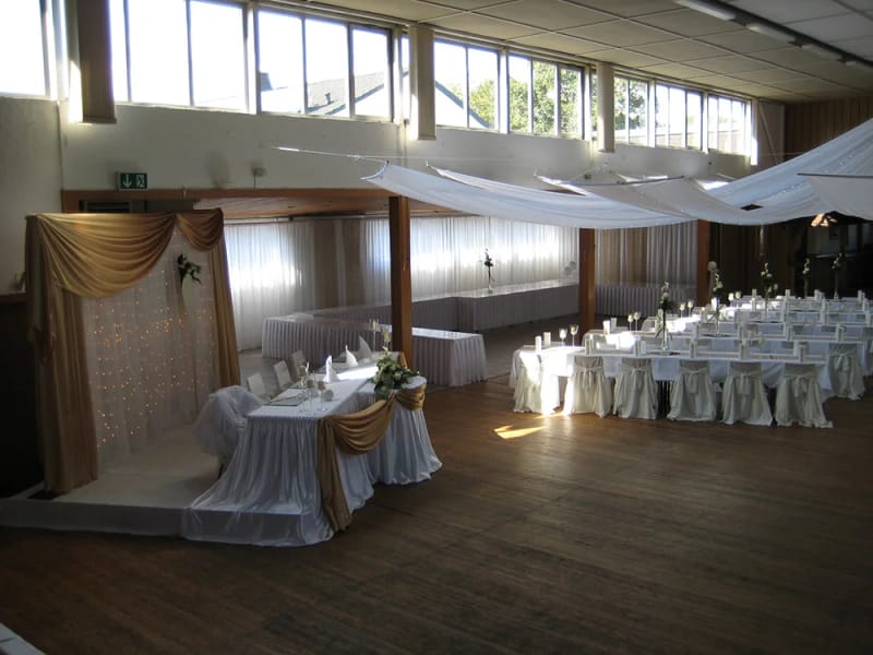 Große Halle, Schützenhalle Niederense (Schützenbruderschaft St. Hubertus)