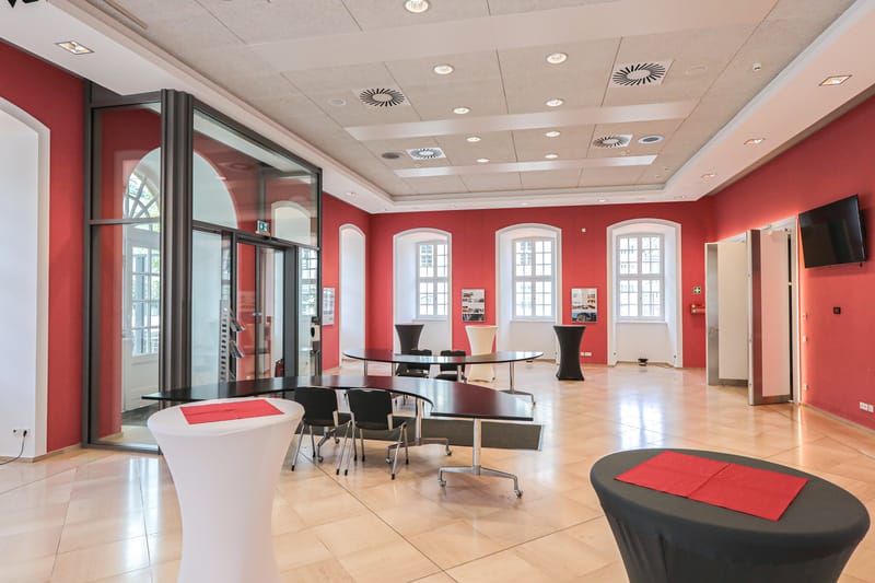 Garderobenfoyer, Stadthalle Detmold