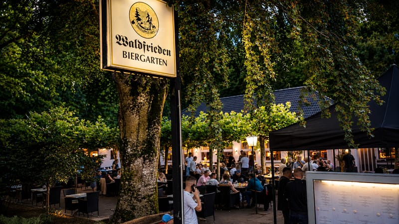 Biergarten, Haus Waldfrieden